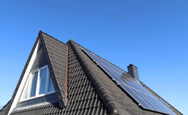 pitched roof installation
